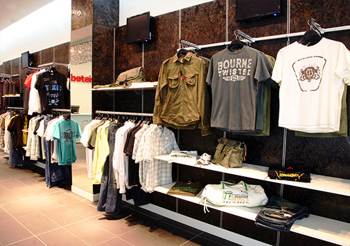 Number 39 | John McCarthy | JHP | Twisted | Urbanwear | Times Square Mall, Dubai | Interior designer